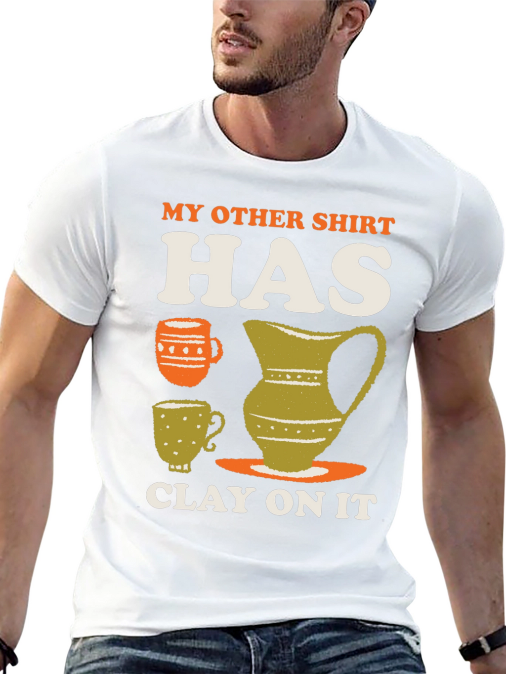 Clay On It Graphic T-Shirt