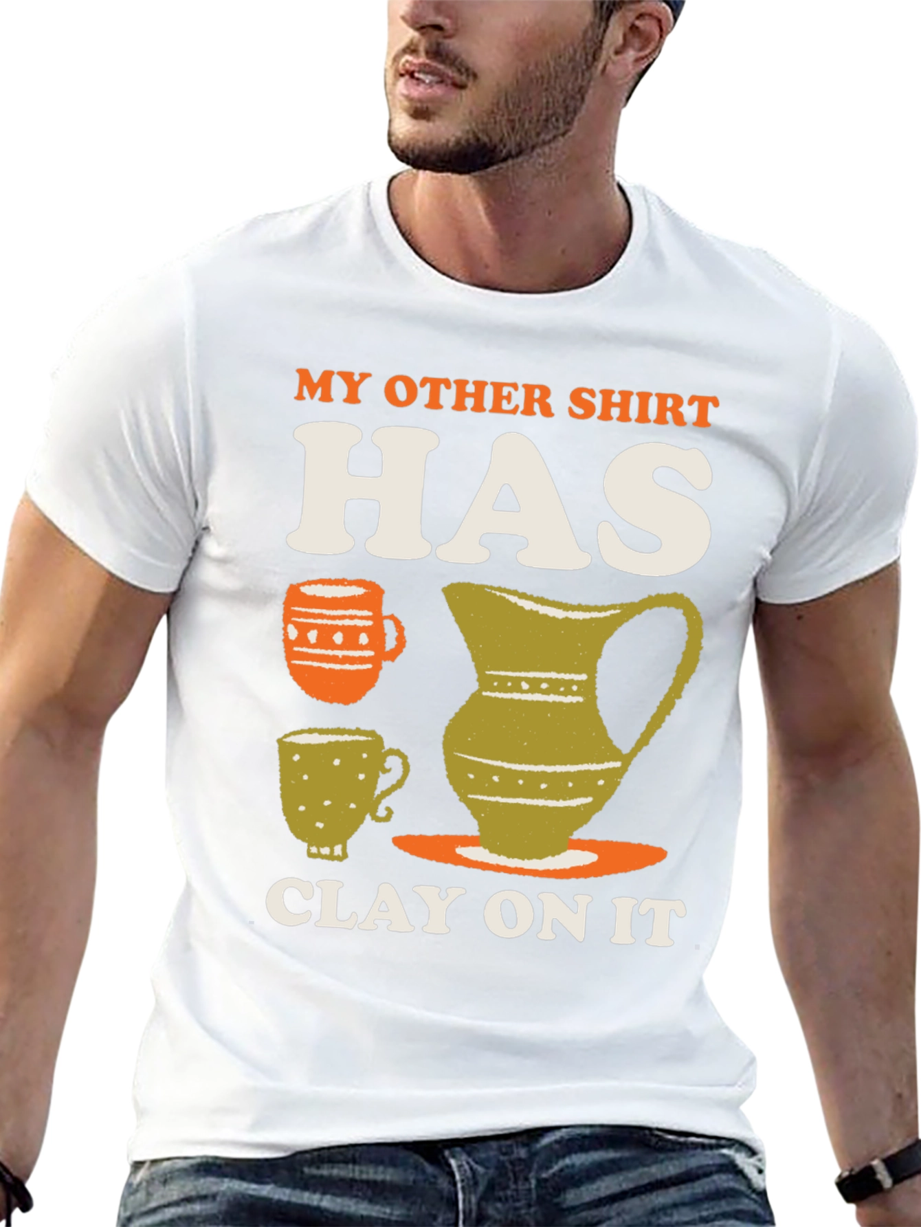 Clay On It Graphic T-Shirt