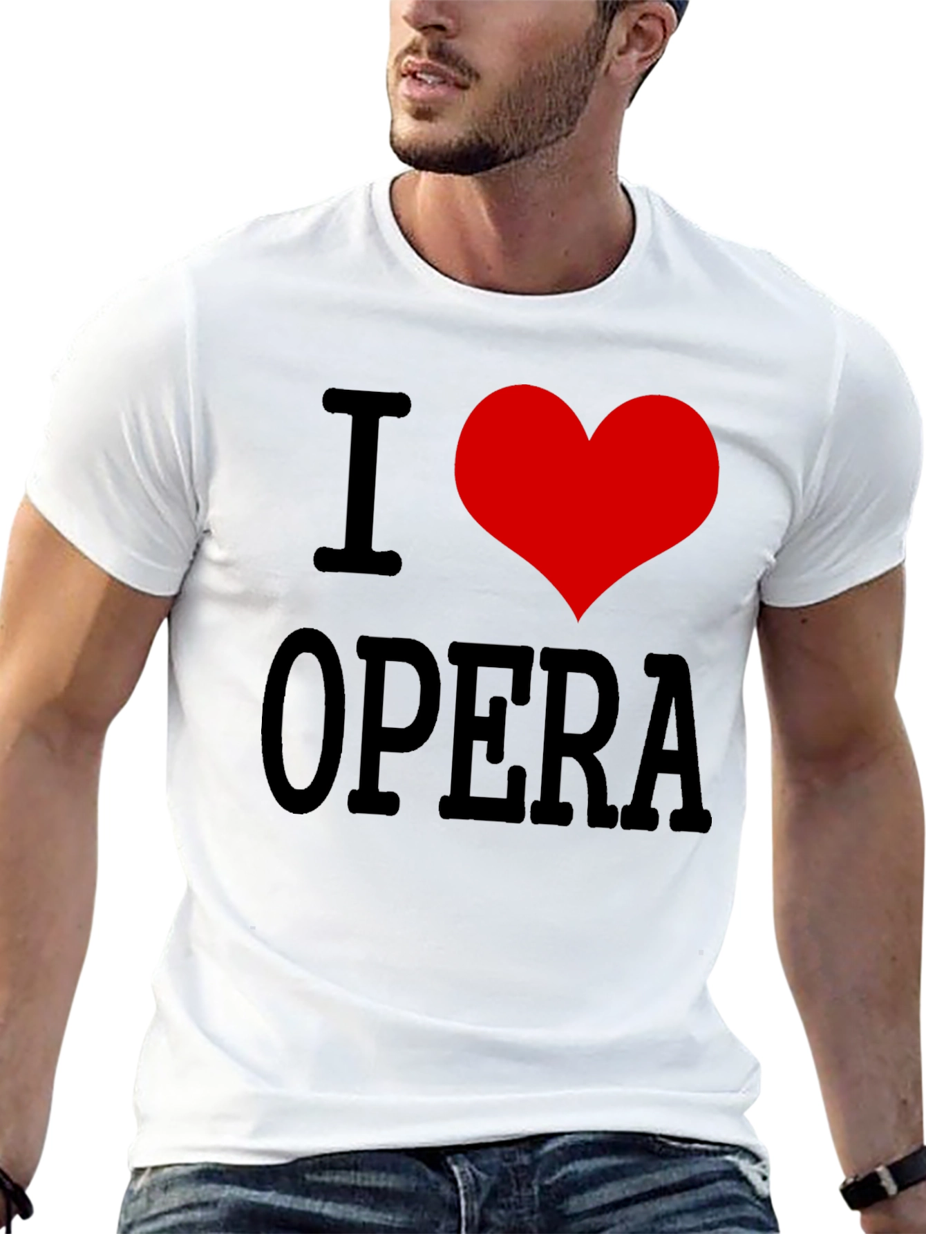 I Heart Opera Black T-Shirt
