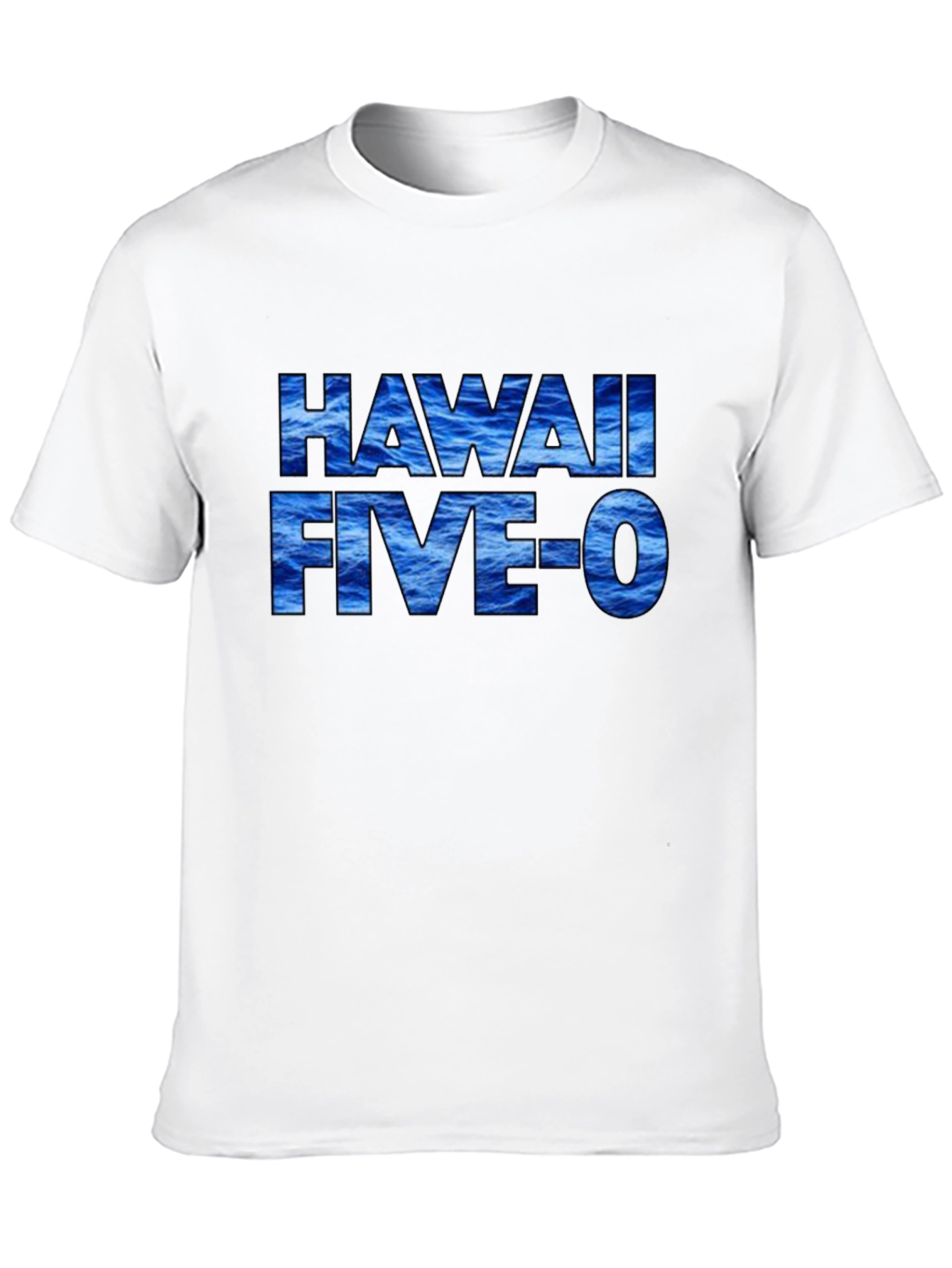Hawaii Five-O Wave T-Shirt Black