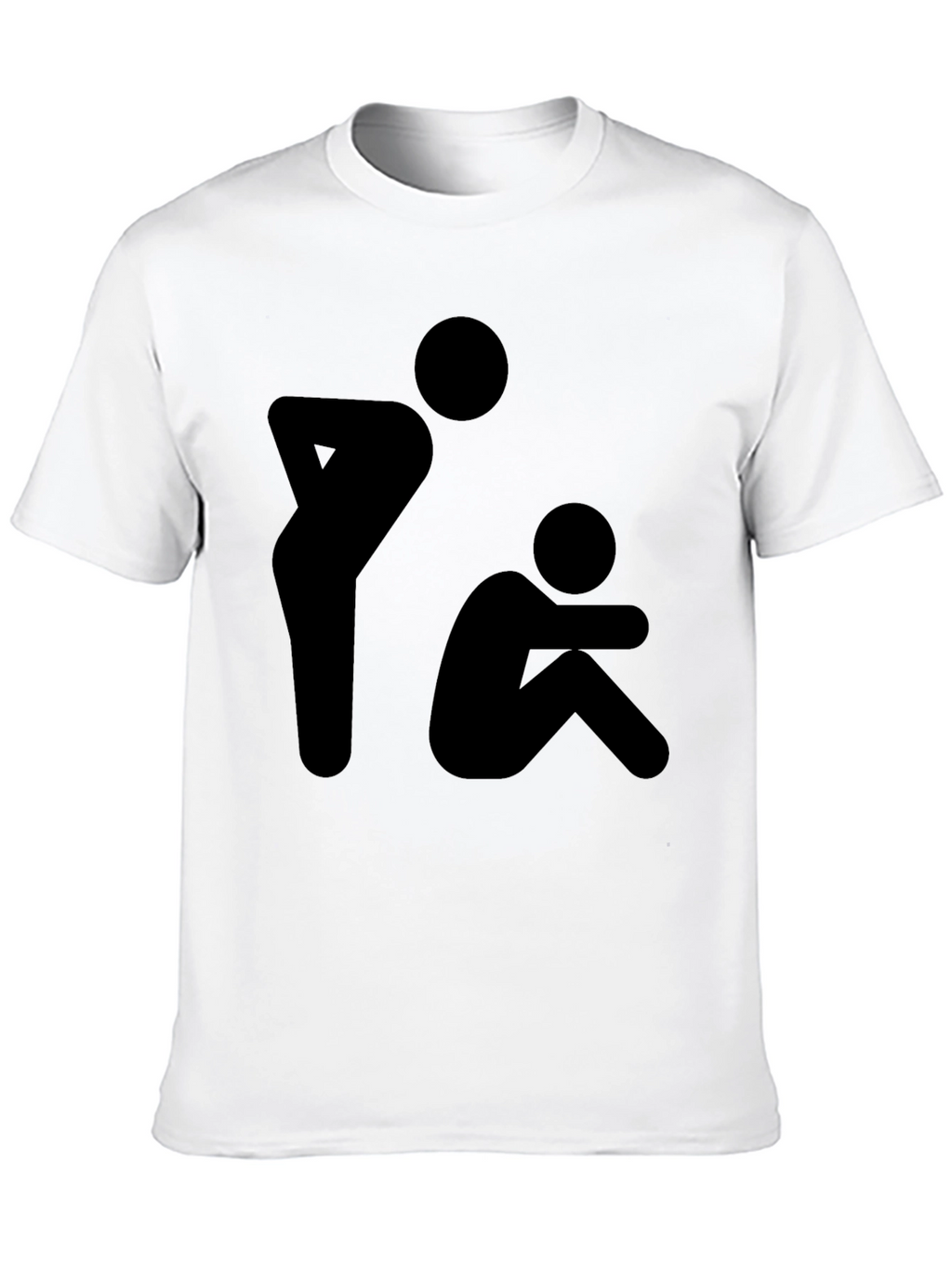Silhouette Graphic T-Shirt - Black