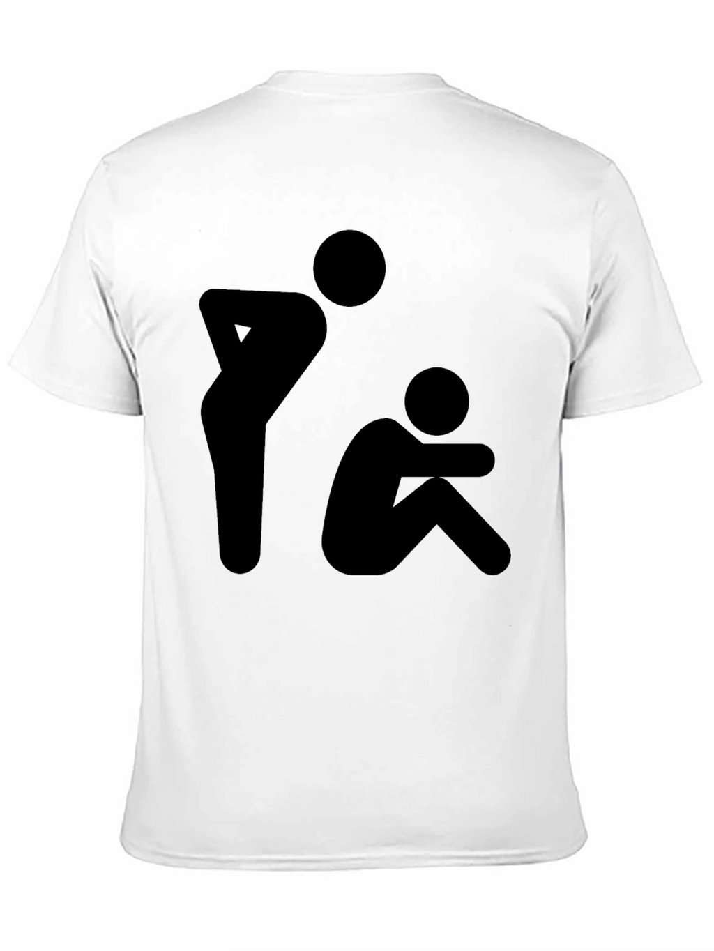 Silhouette Graphic T-Shirt - Black
