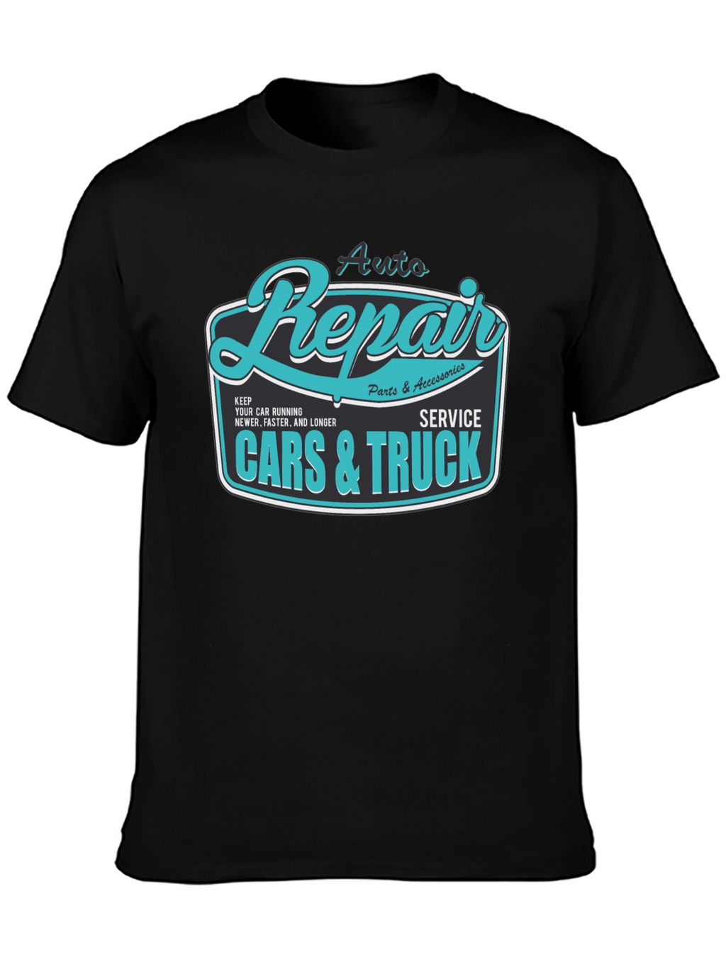Auto Repair Cars & Truck Graphic T-Shirt