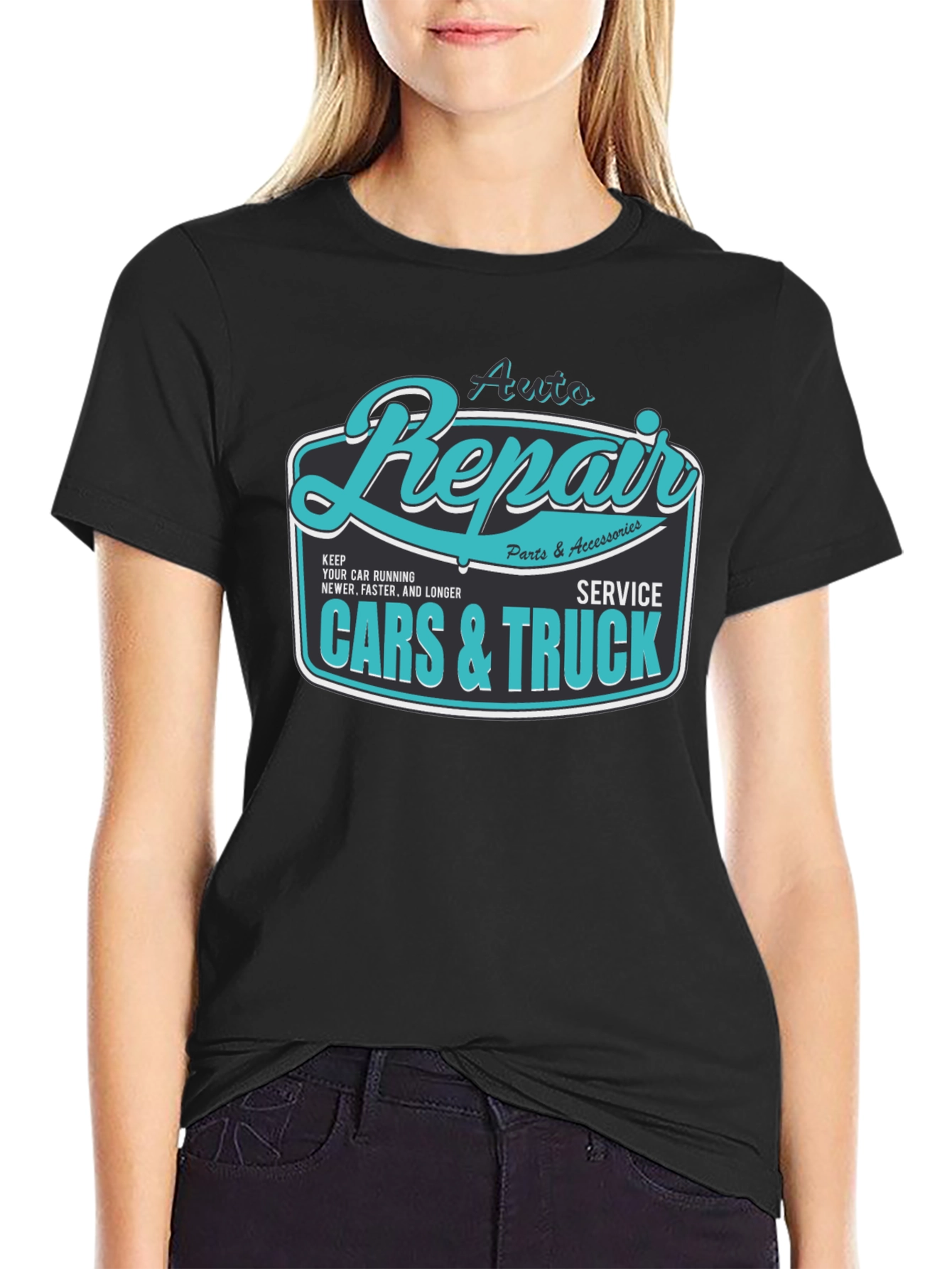 Auto Repair Cars & Truck Graphic T-Shirt