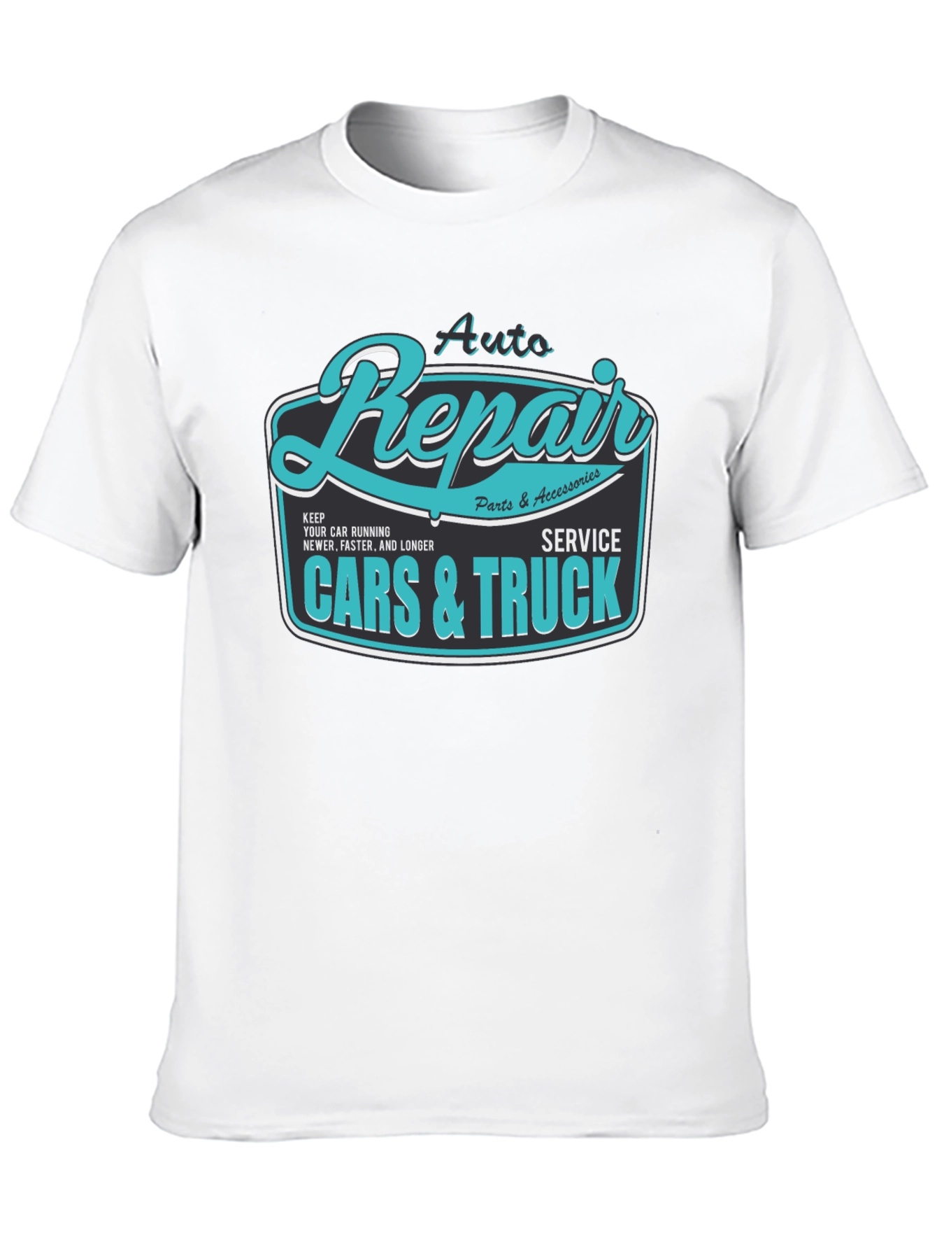 Auto Repair Cars & Truck Graphic T-Shirt