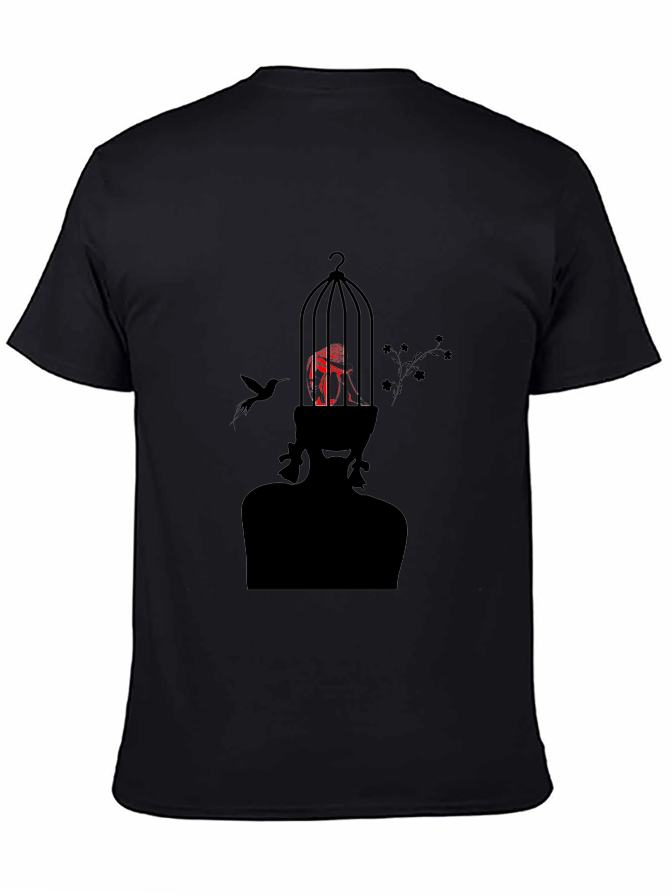 Abstract Birdcage T-Shirt