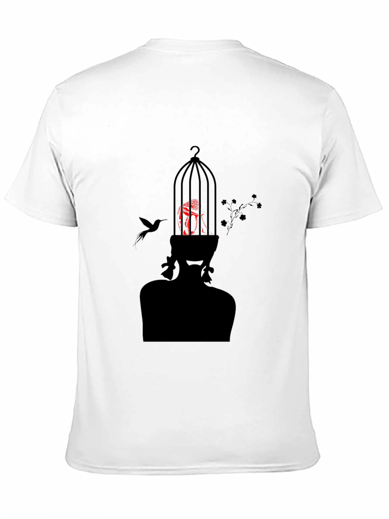 Abstract Birdcage T-Shirt
