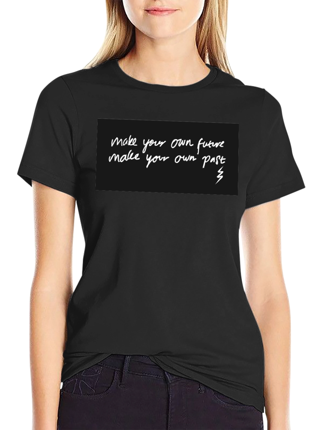 Make Your Own Future T-Shirt - Black