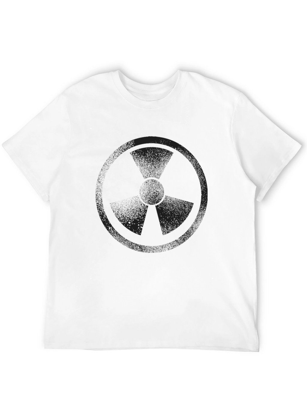 Black Radiation Symbol Graphic T-Shirt