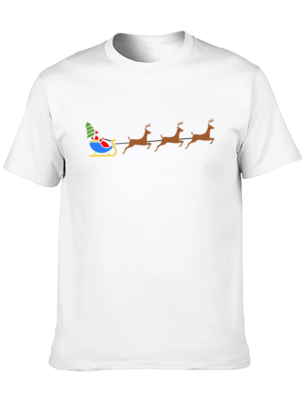 Santas Sleigh Christmas T-Shirt