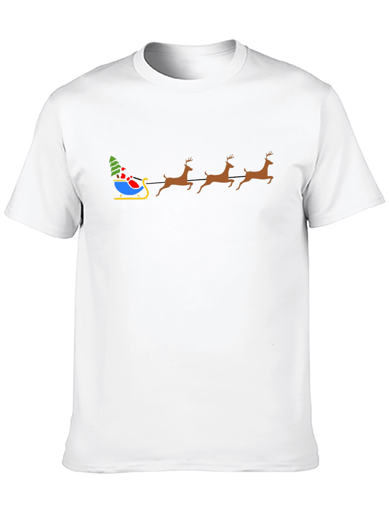 Santas Sleigh Christmas T-Shirt