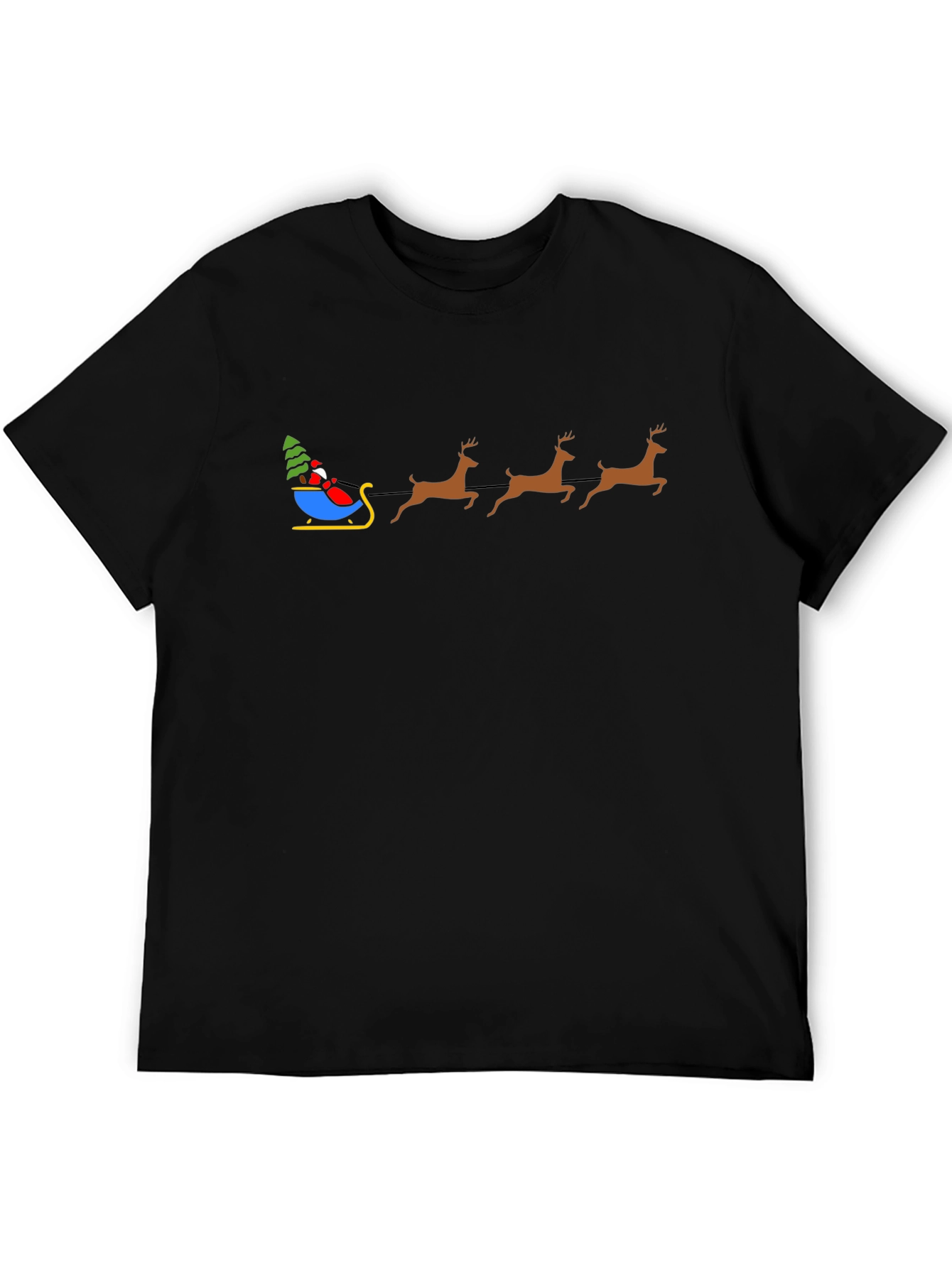 Santas Sleigh Christmas T-Shirt