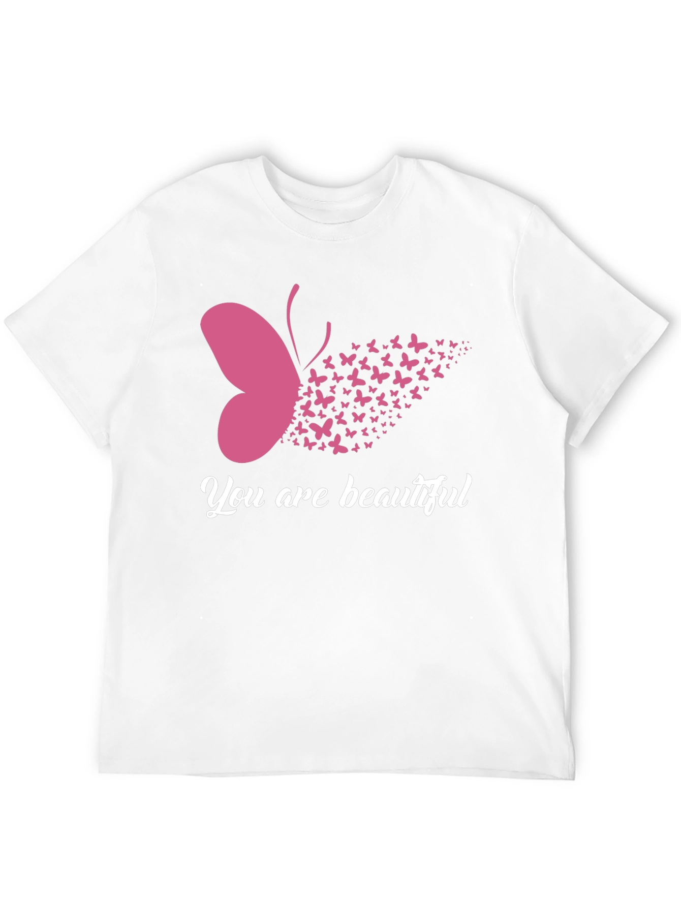 Beautiful Butterfly Graphic Print T-Shirt