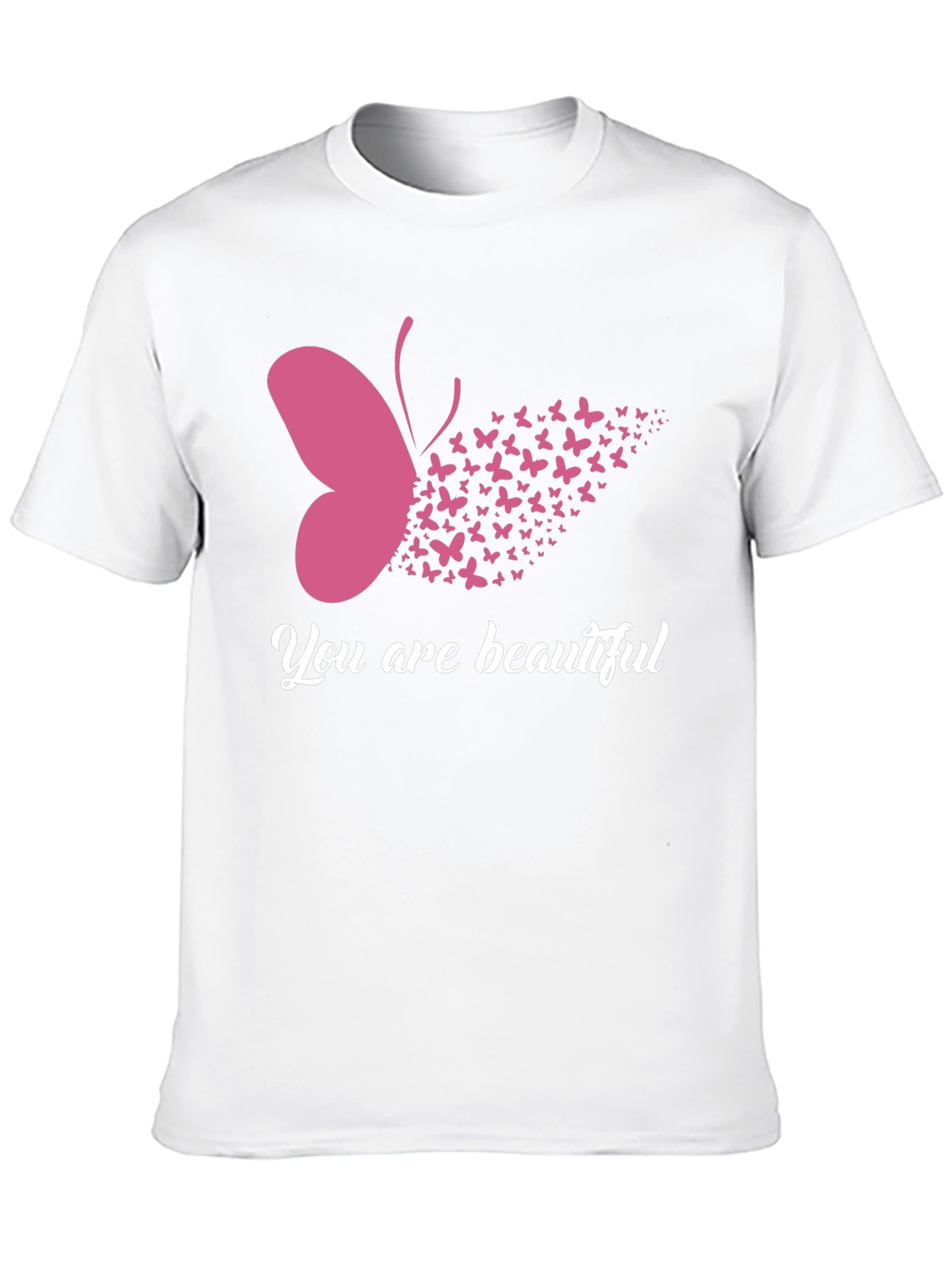 Beautiful Butterfly Graphic Print T-Shirt
