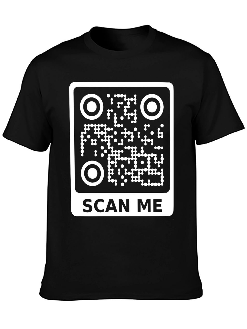 Scan Me QR Code Graphic T-Shirt