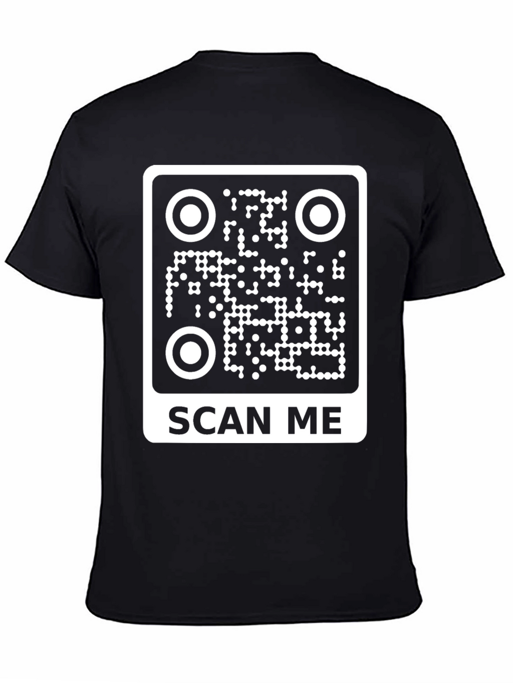 Scan Me QR Code Graphic T-Shirt