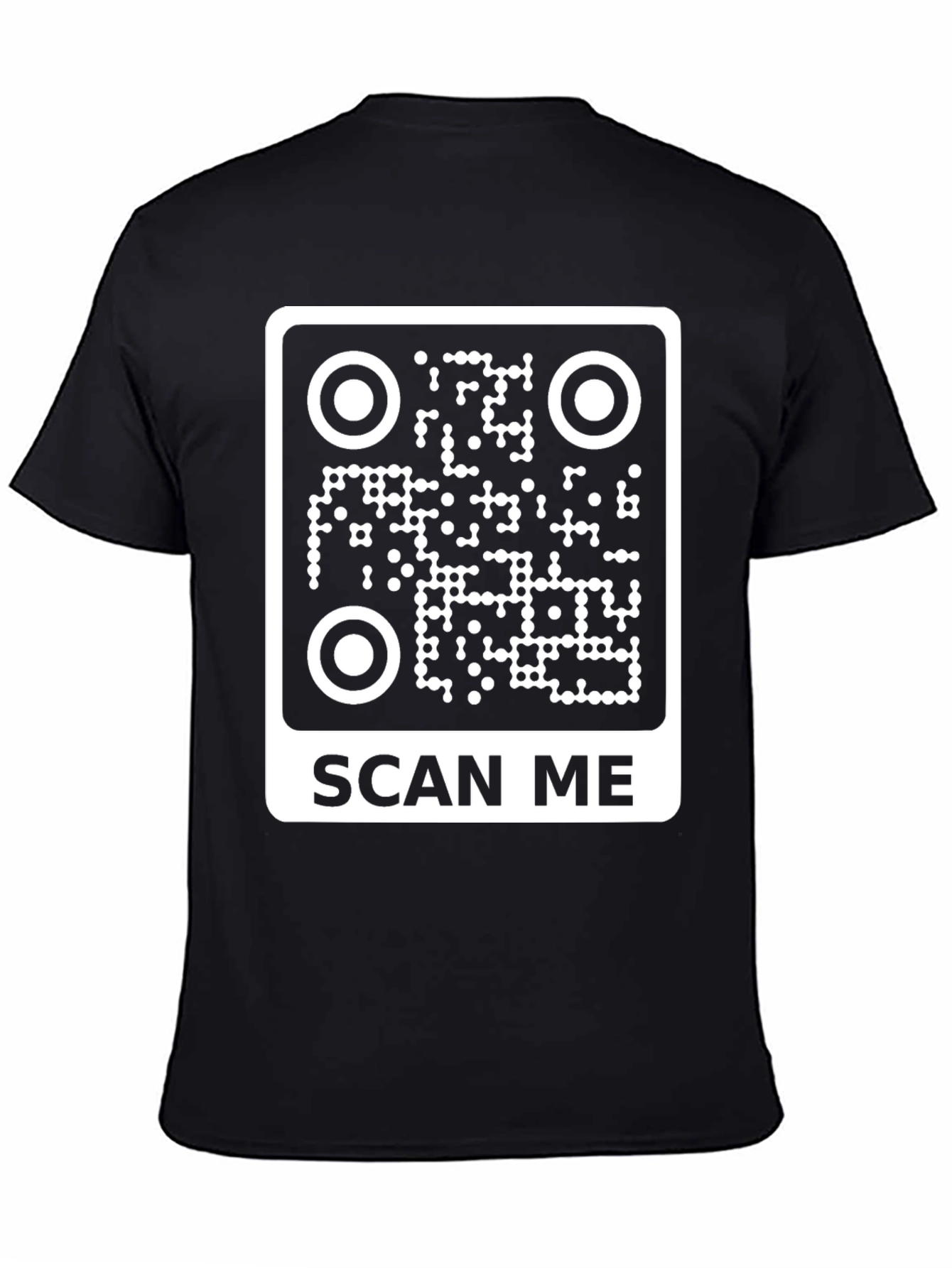 Scan Me QR Code Graphic T-Shirt
