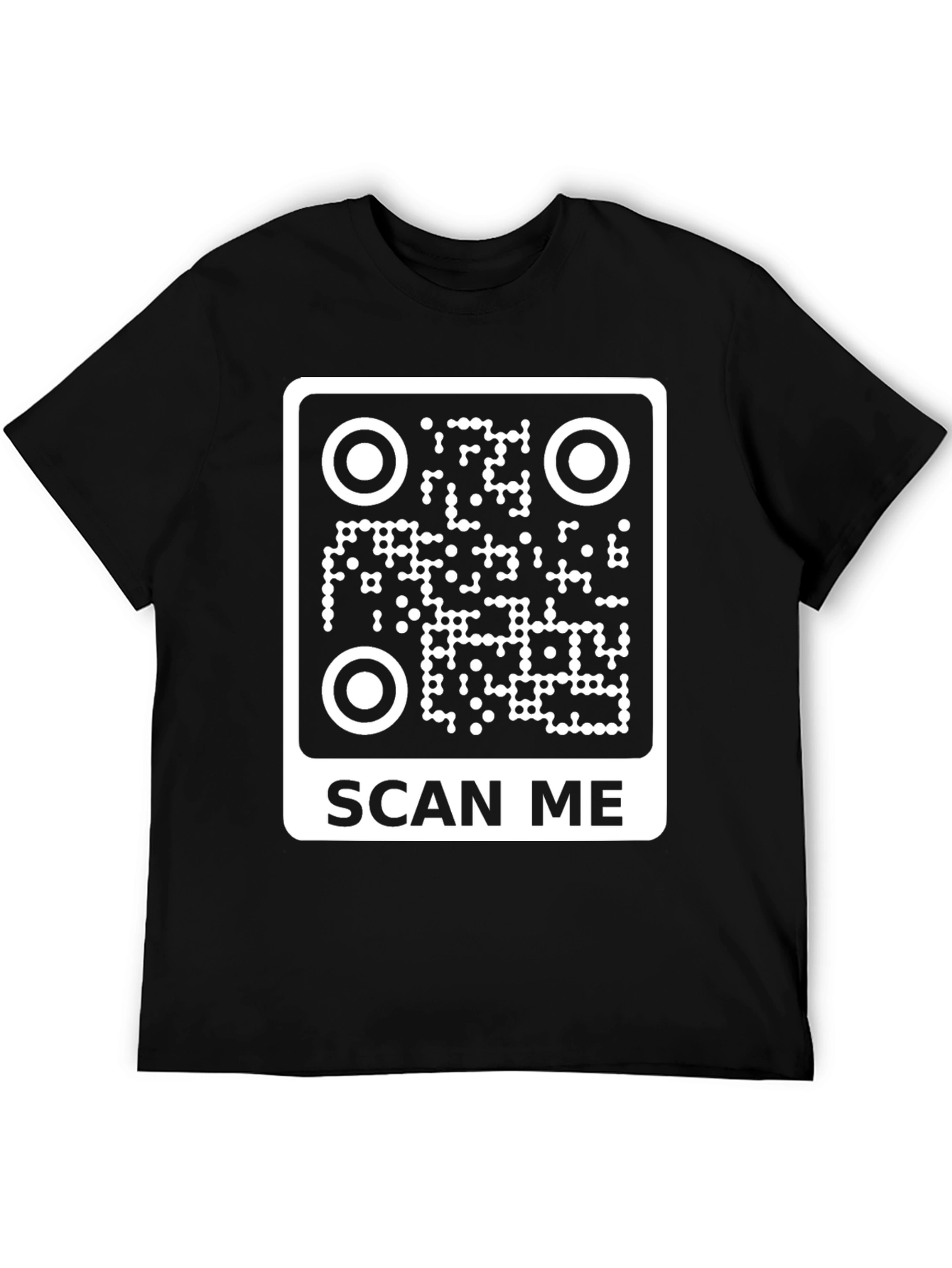 Scan Me QR Code Graphic T-Shirt