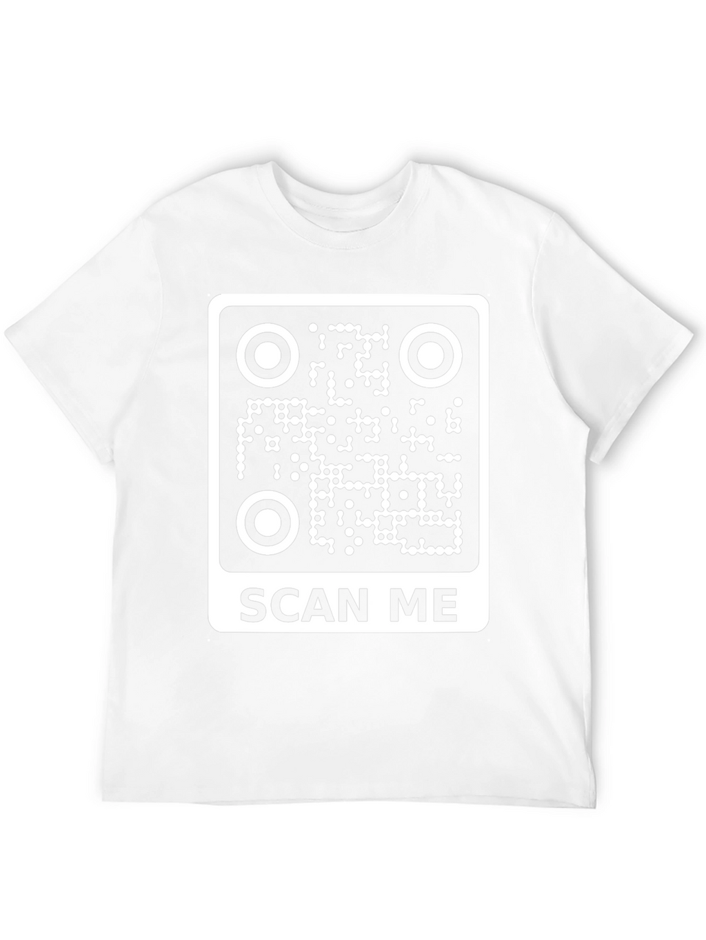 Scan Me QR Code Graphic T-Shirt