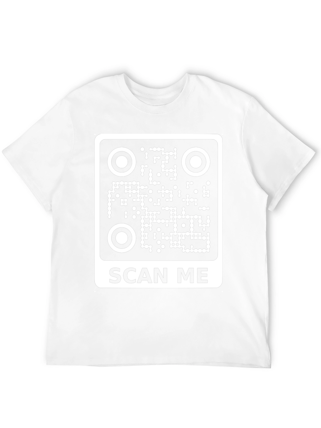 Scan Me QR Code Graphic T-Shirt