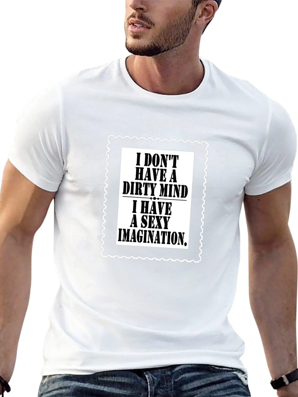 Dirty Mind Sexy Imagination Graphic Tee