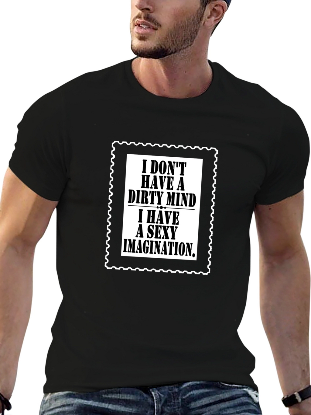 Dirty Mind Sexy Imagination Graphic Tee