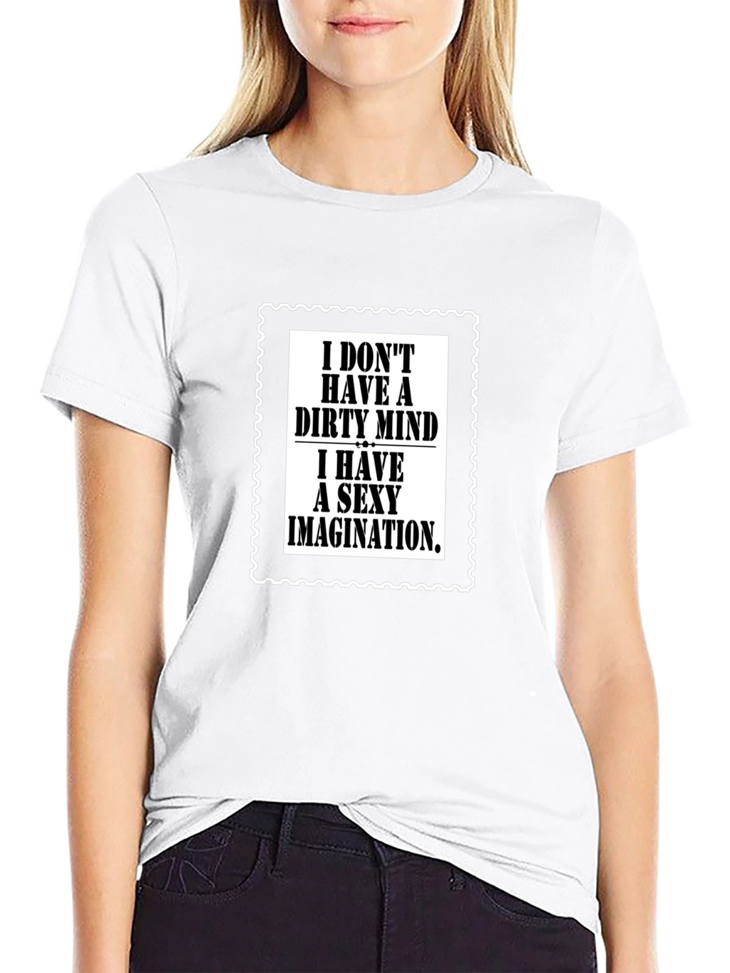 Dirty Mind Sexy Imagination Graphic Tee