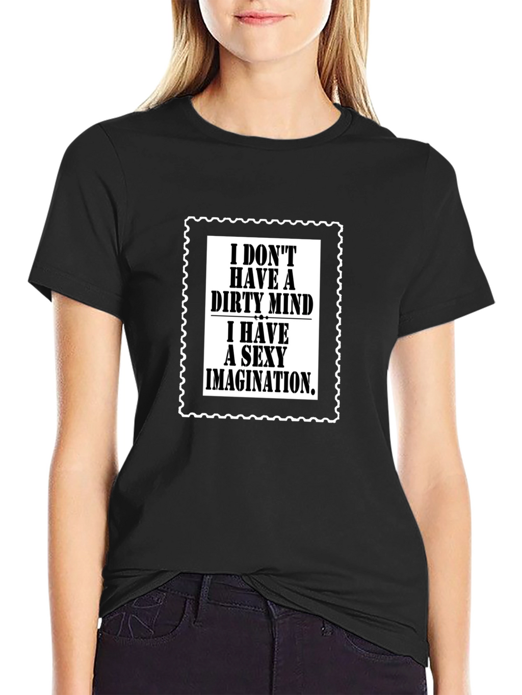 Dirty Mind Sexy Imagination Graphic Tee