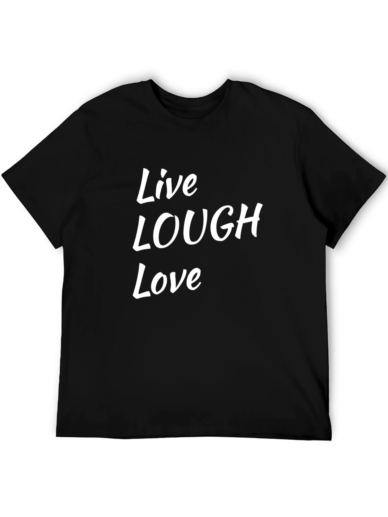 Live Laugh Love Black T-Shirt