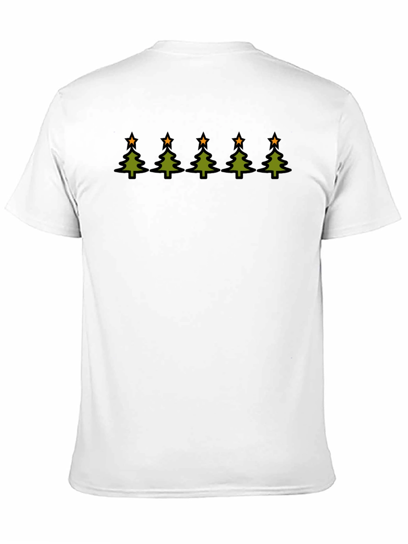 Christmas Tree Graphic Tee - Festive Holiday Shirt