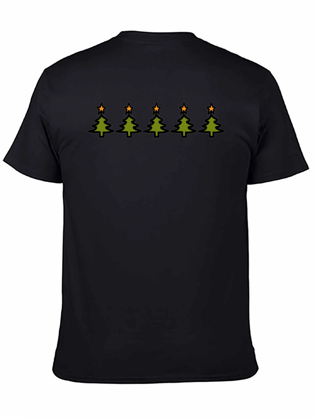 Christmas Tree Graphic Tee - Festive Holiday Shirt