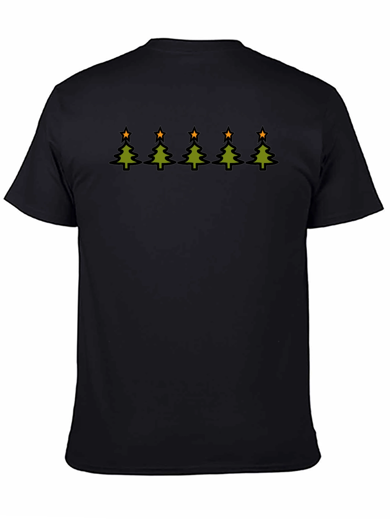 Christmas Tree Graphic Tee - Festive Holiday Shirt