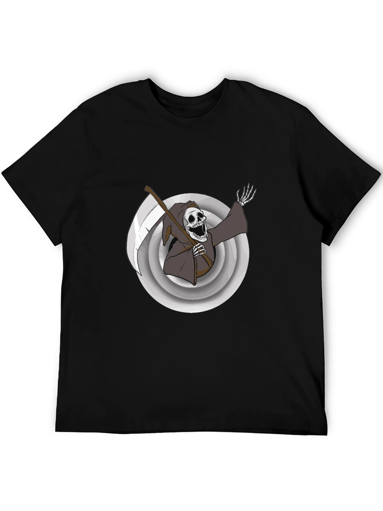 Grim Reaper Graphic Black Tee