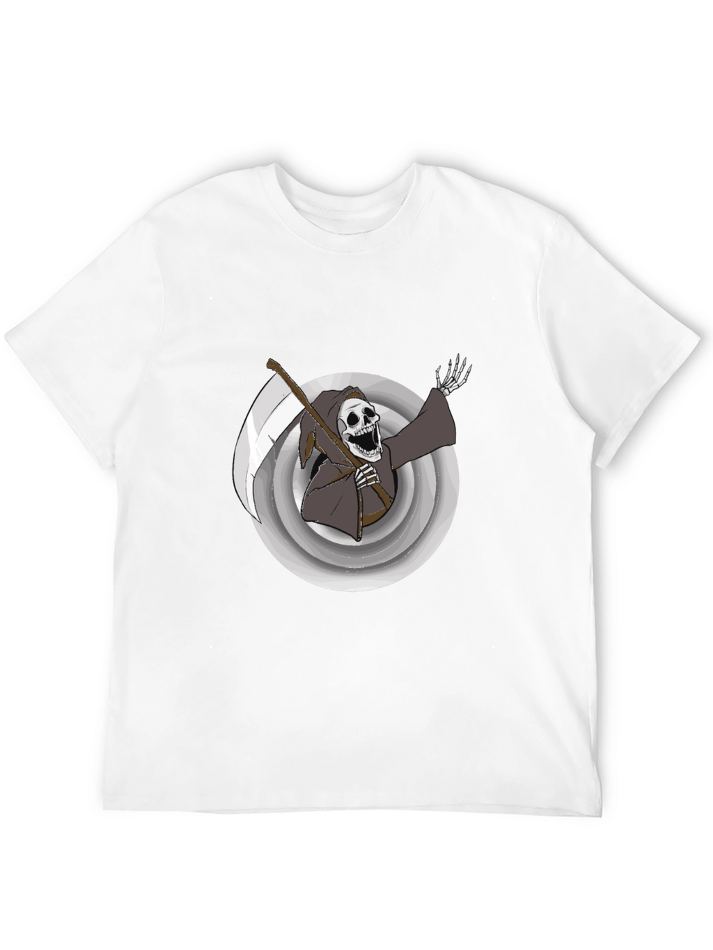 Grim Reaper Graphic Black Tee