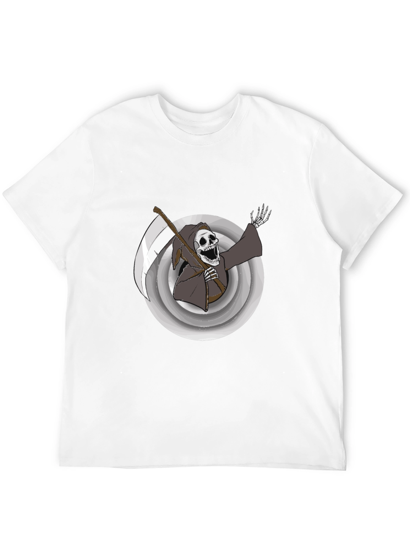 Grim Reaper Graphic Black Tee