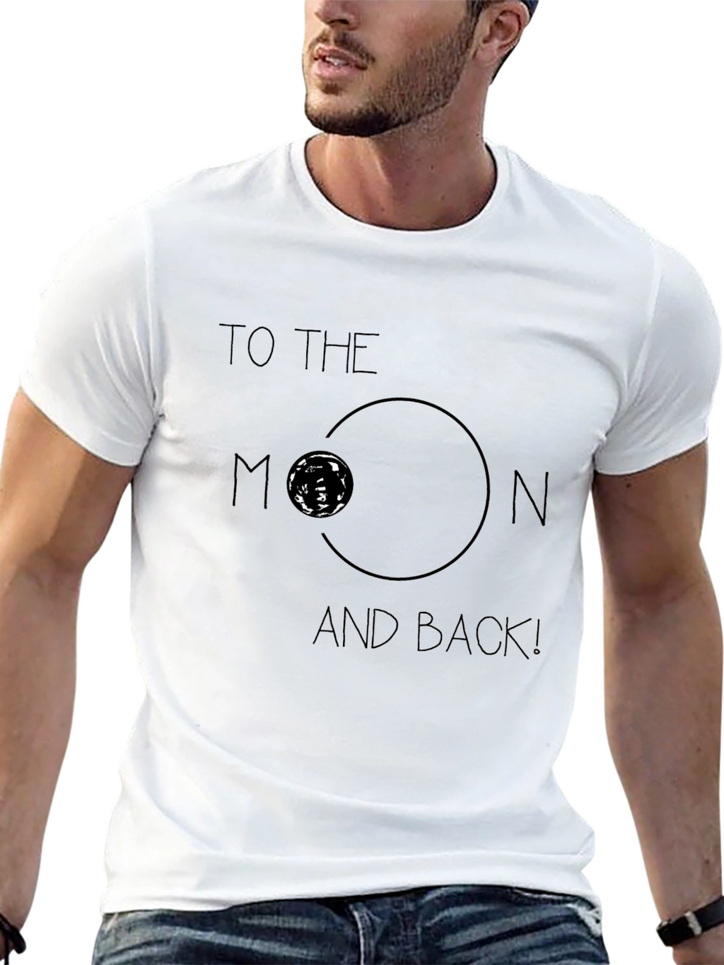 To The Moon and Back Graphic Tee