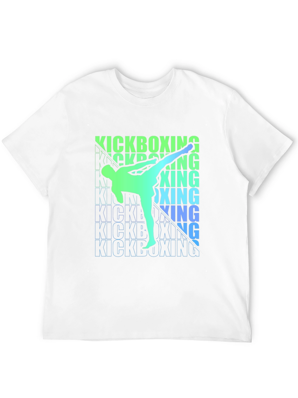 Kickboxing Silhouette Graphic T-Shirt
