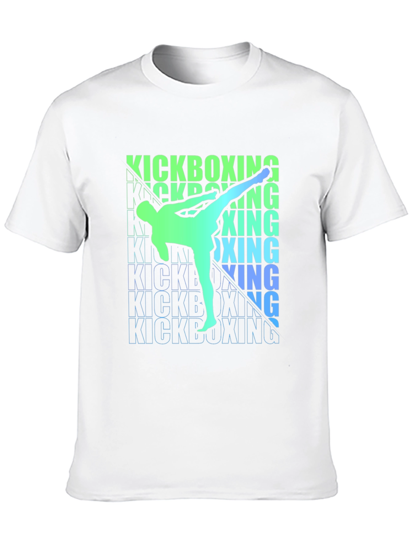 Kickboxing Silhouette Graphic T-Shirt