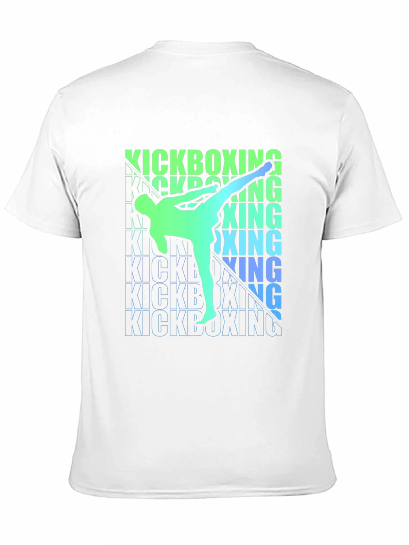 Kickboxing Silhouette Graphic T-Shirt