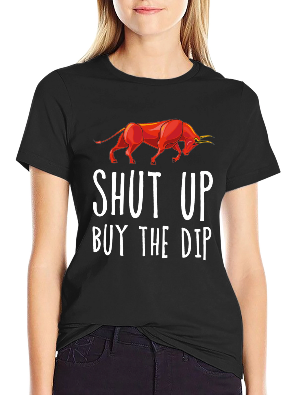 Shut Up Buy The Dip Graphic Tee