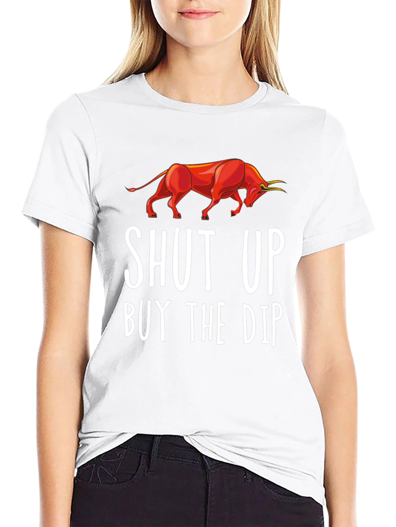 Shut Up Buy The Dip Graphic Tee
