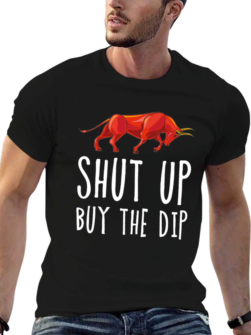 Shut Up Buy The Dip Graphic Tee