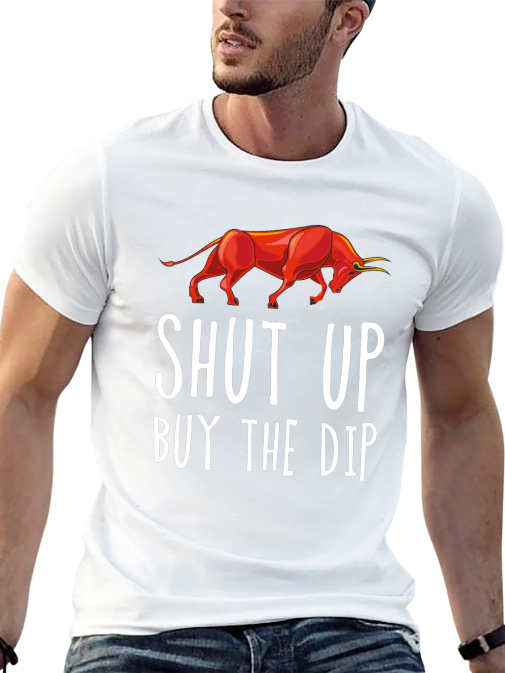 Shut Up Buy The Dip Graphic Tee