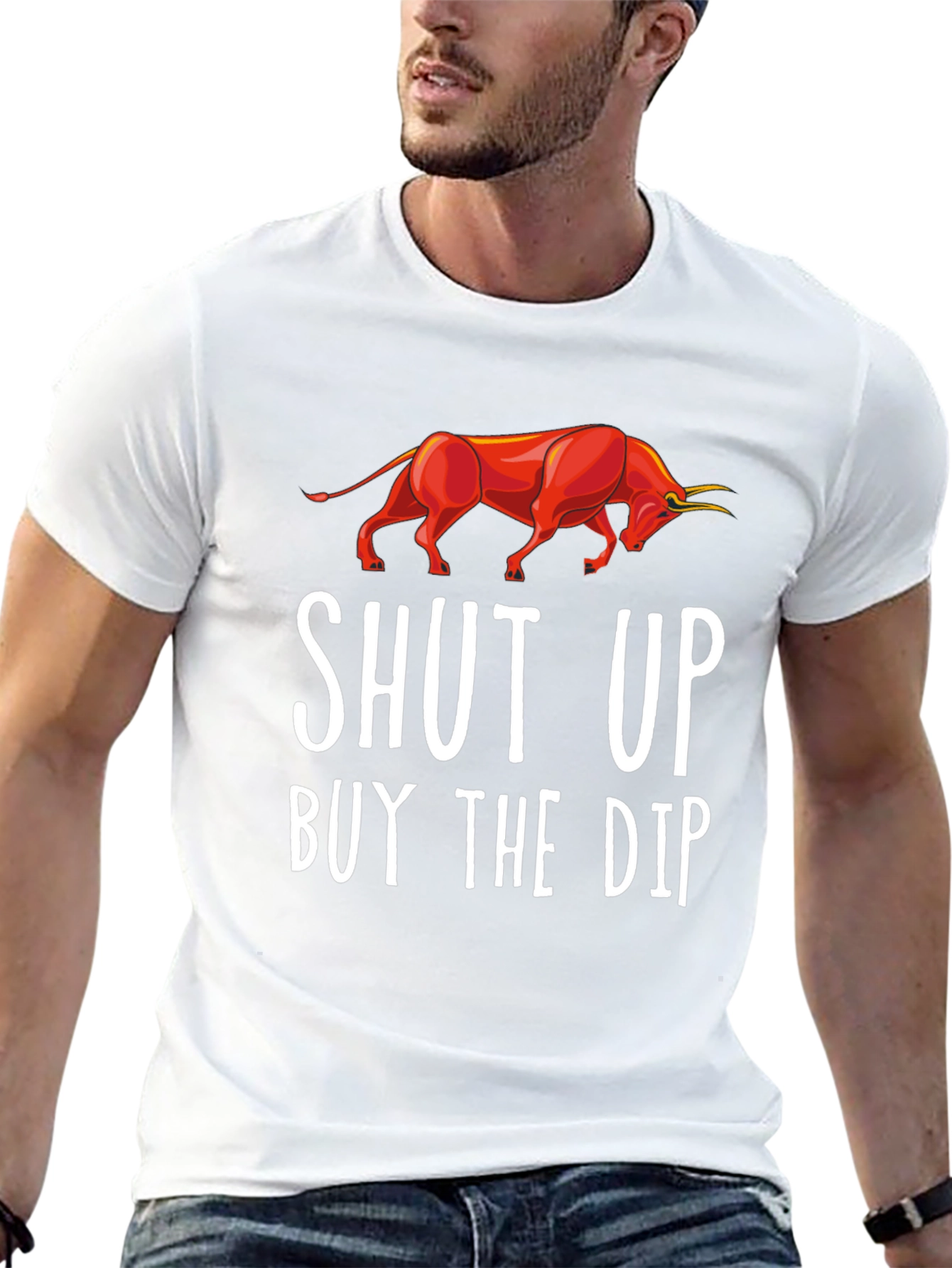 Shut Up Buy The Dip Graphic Tee