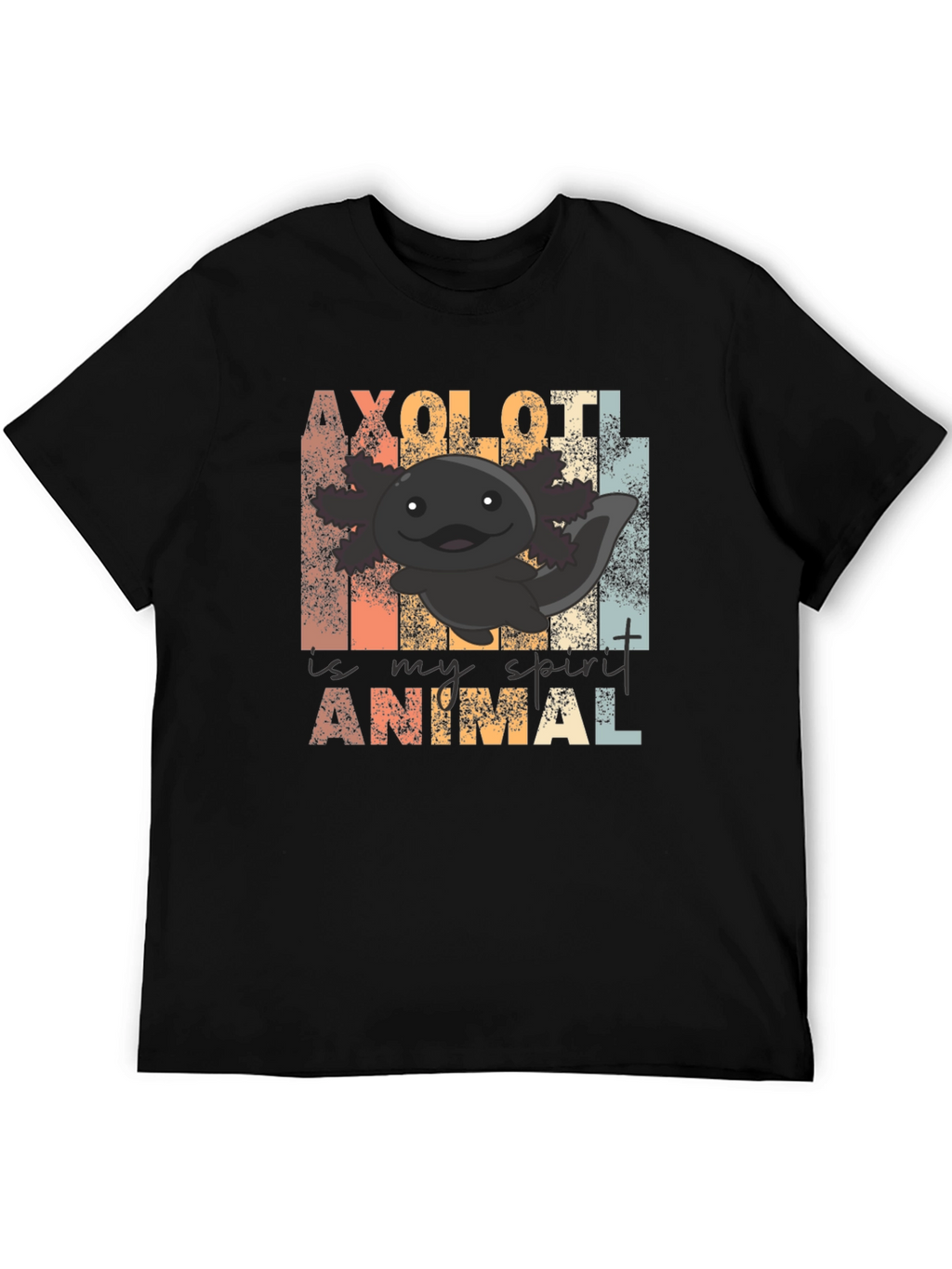 Axolotl Spirit Animal Graphic Tee