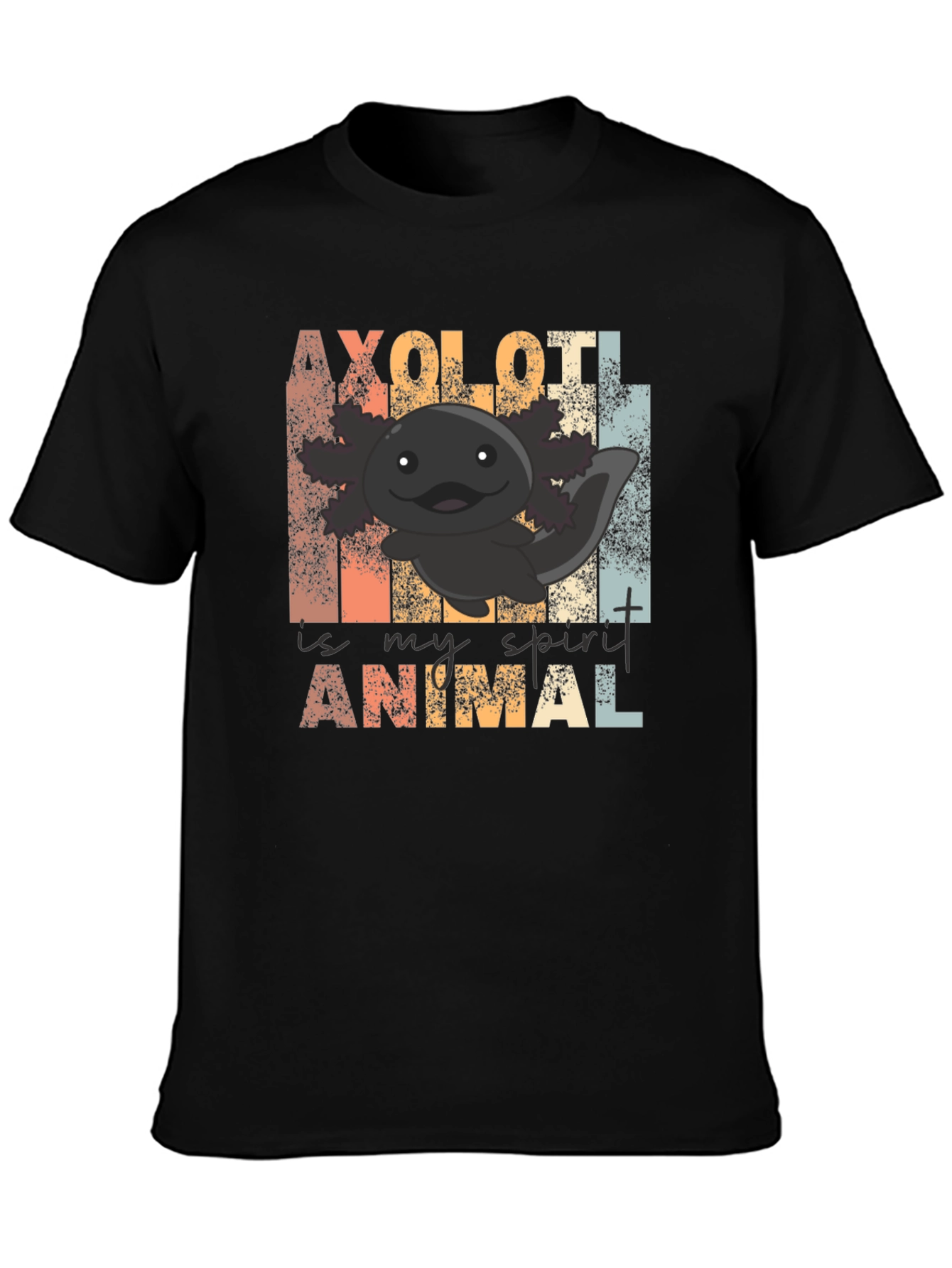 Axolotl Spirit Animal Graphic Tee