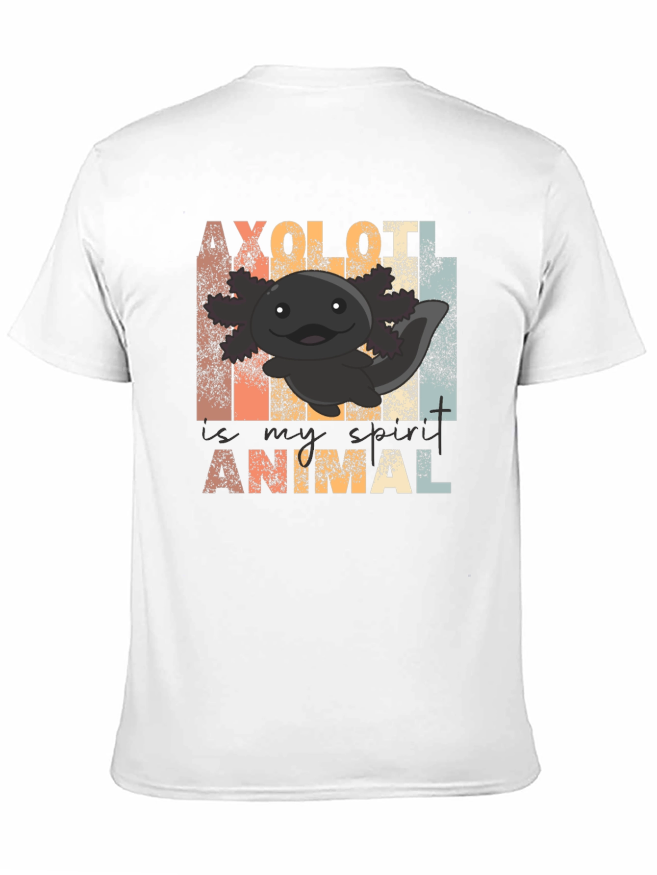 Axolotl Spirit Animal Graphic Tee