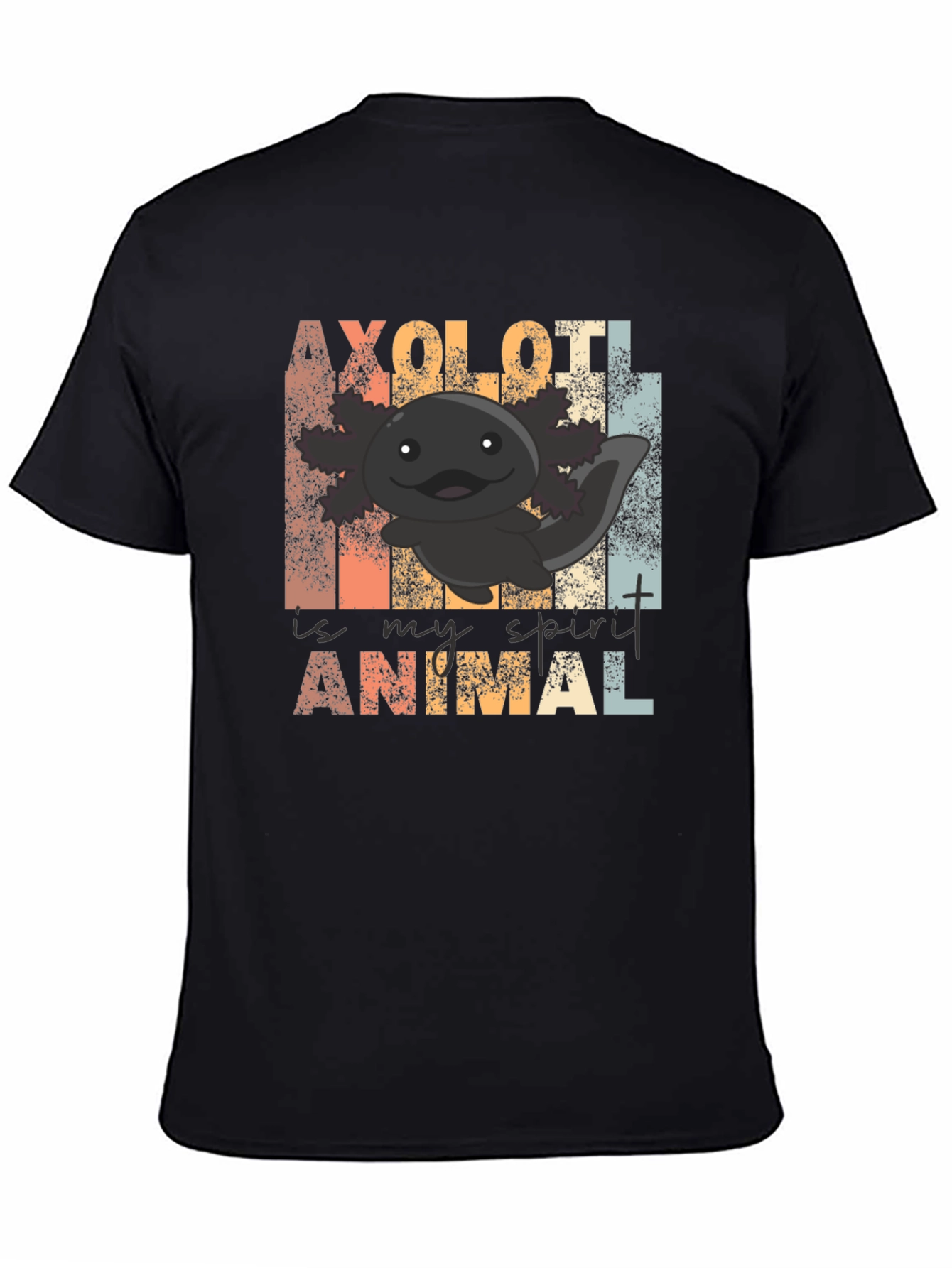 Axolotl Spirit Animal Graphic Tee