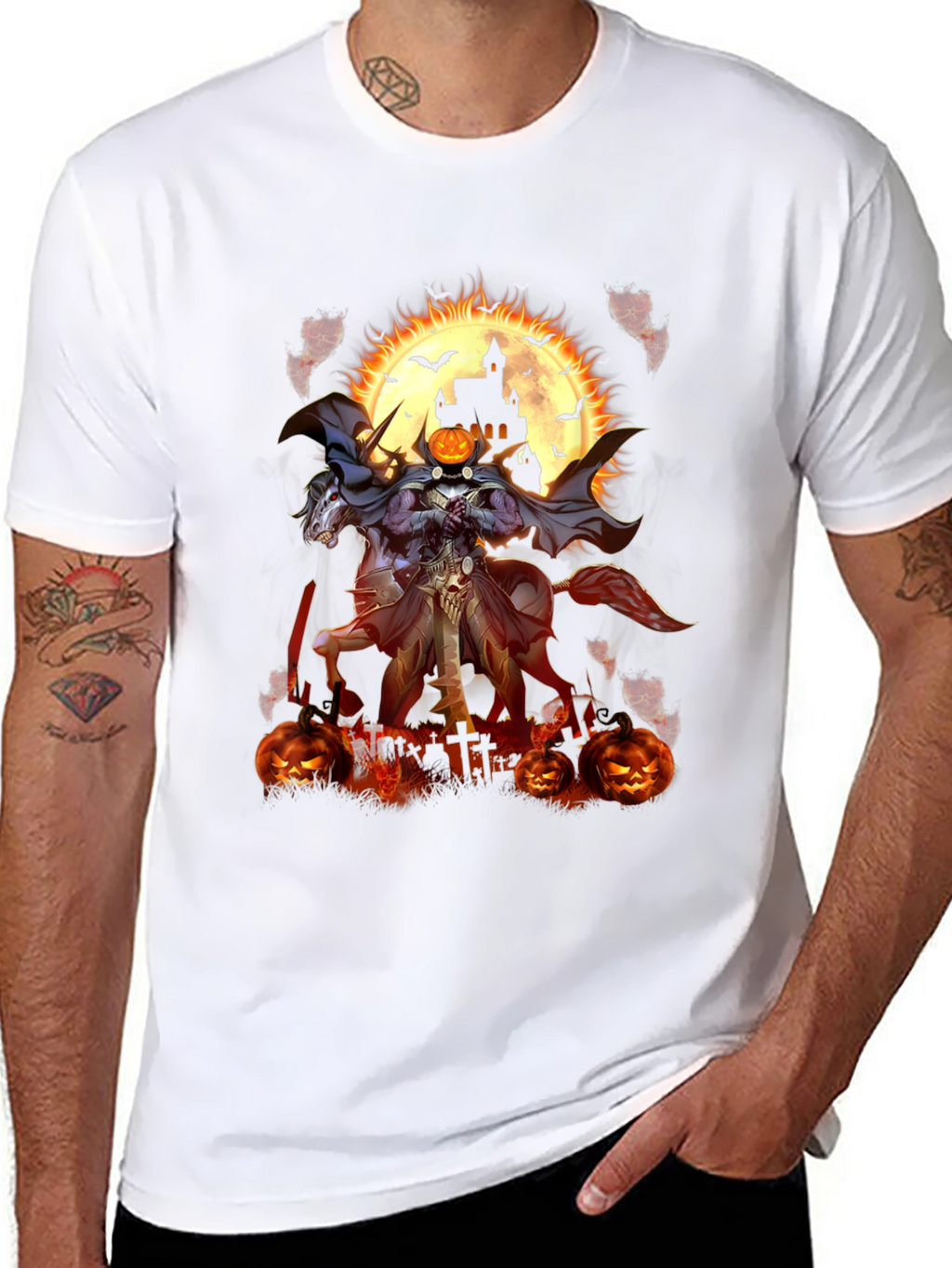 Headless Horseman Halloween T-Shirt