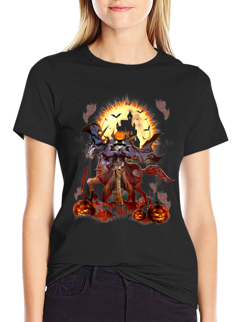 Headless Horseman Halloween T-Shirt